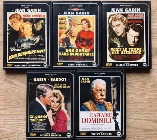 Box set of 5 Jean Gabin DVDs. – photo 2